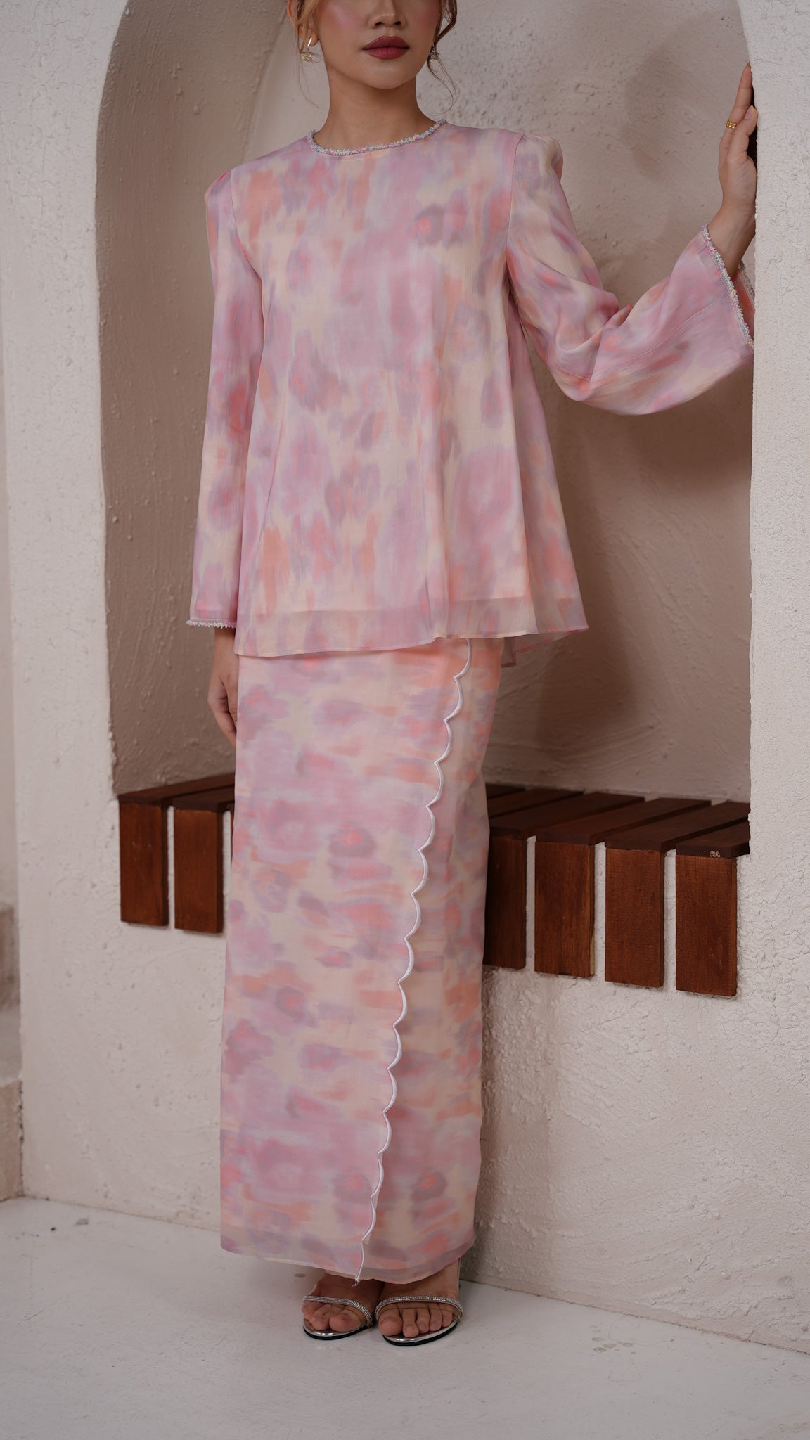 Melur Kurung Set