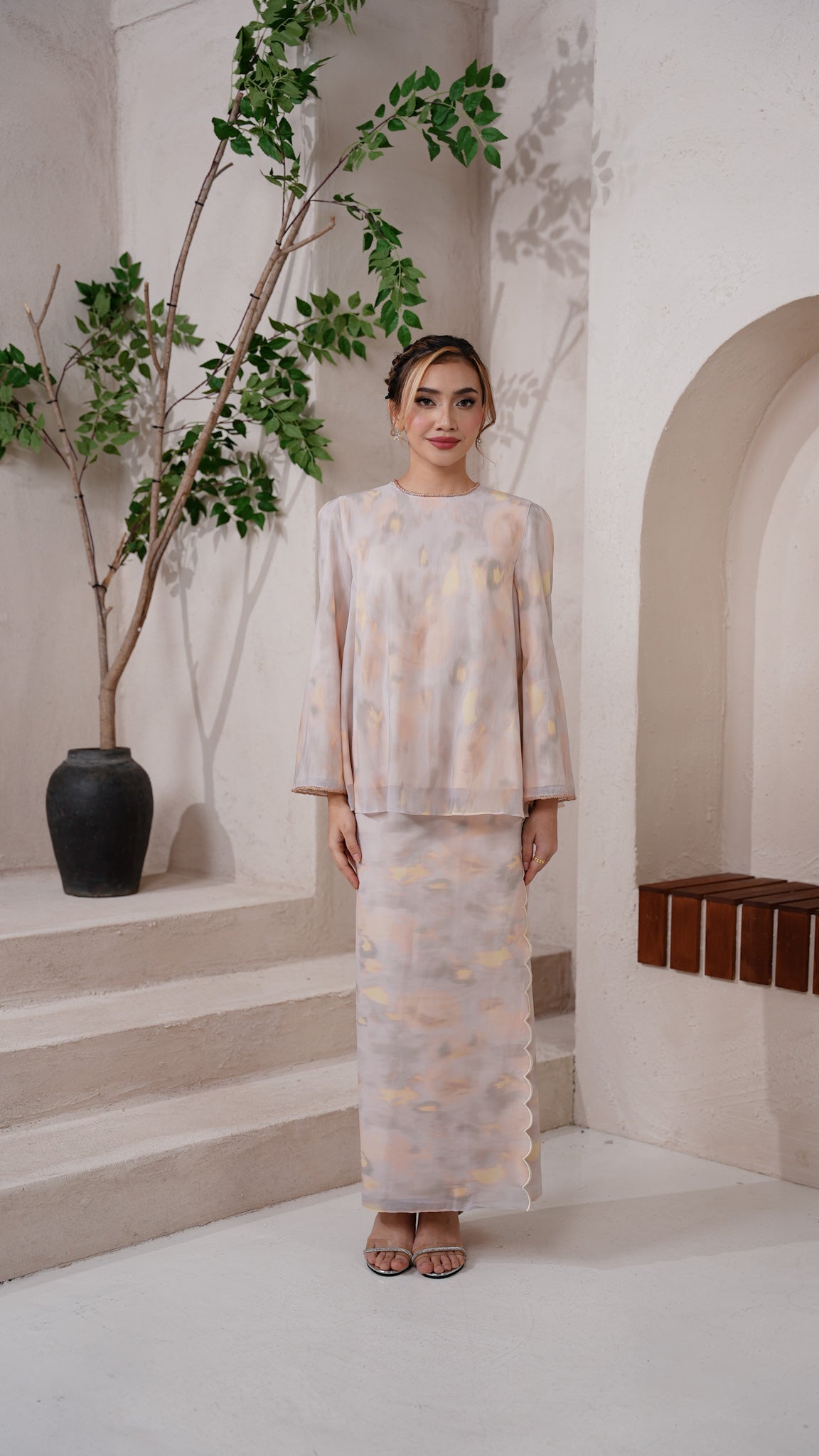 Melur Kurung Set