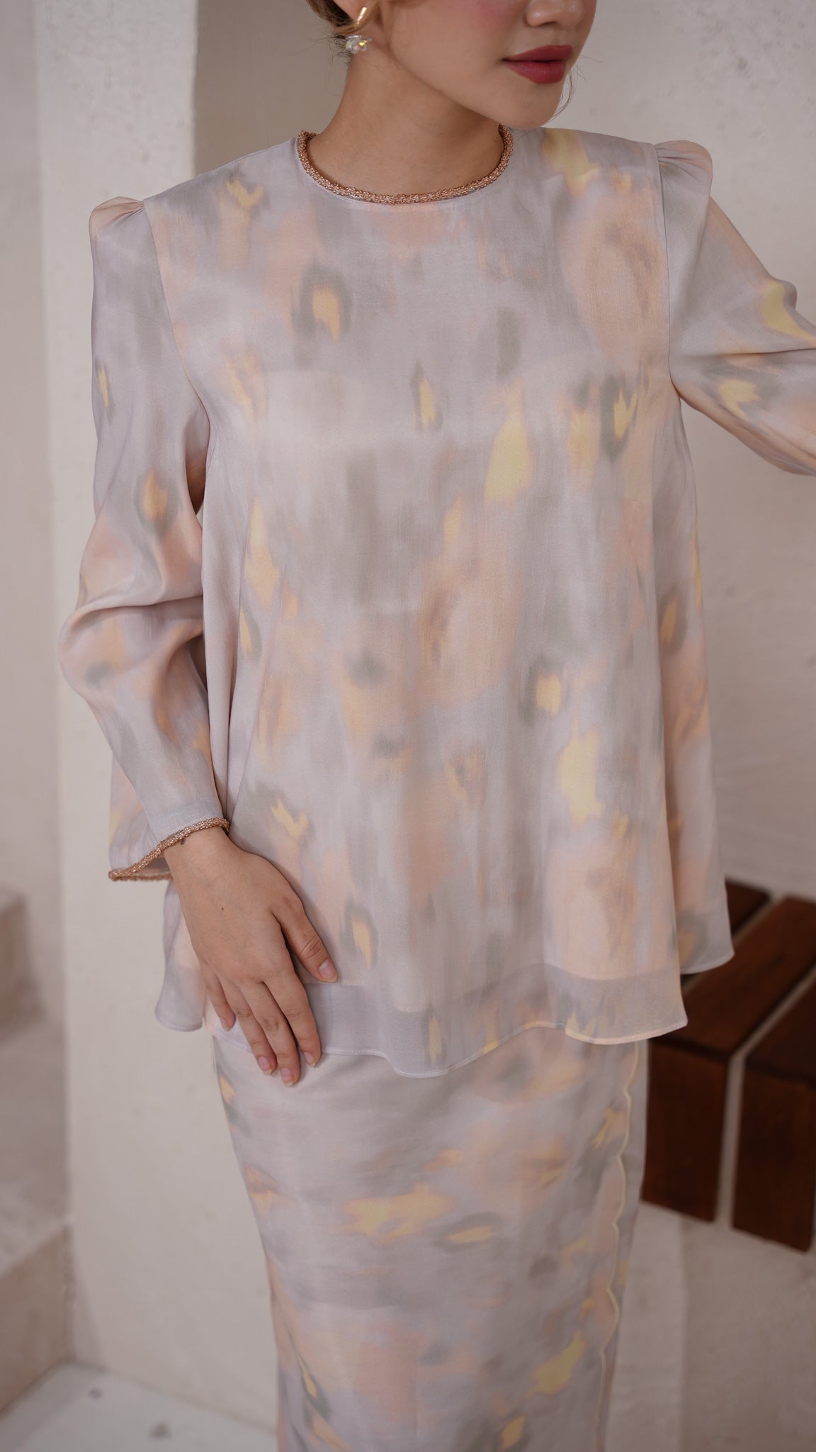 Melur Kurung Set