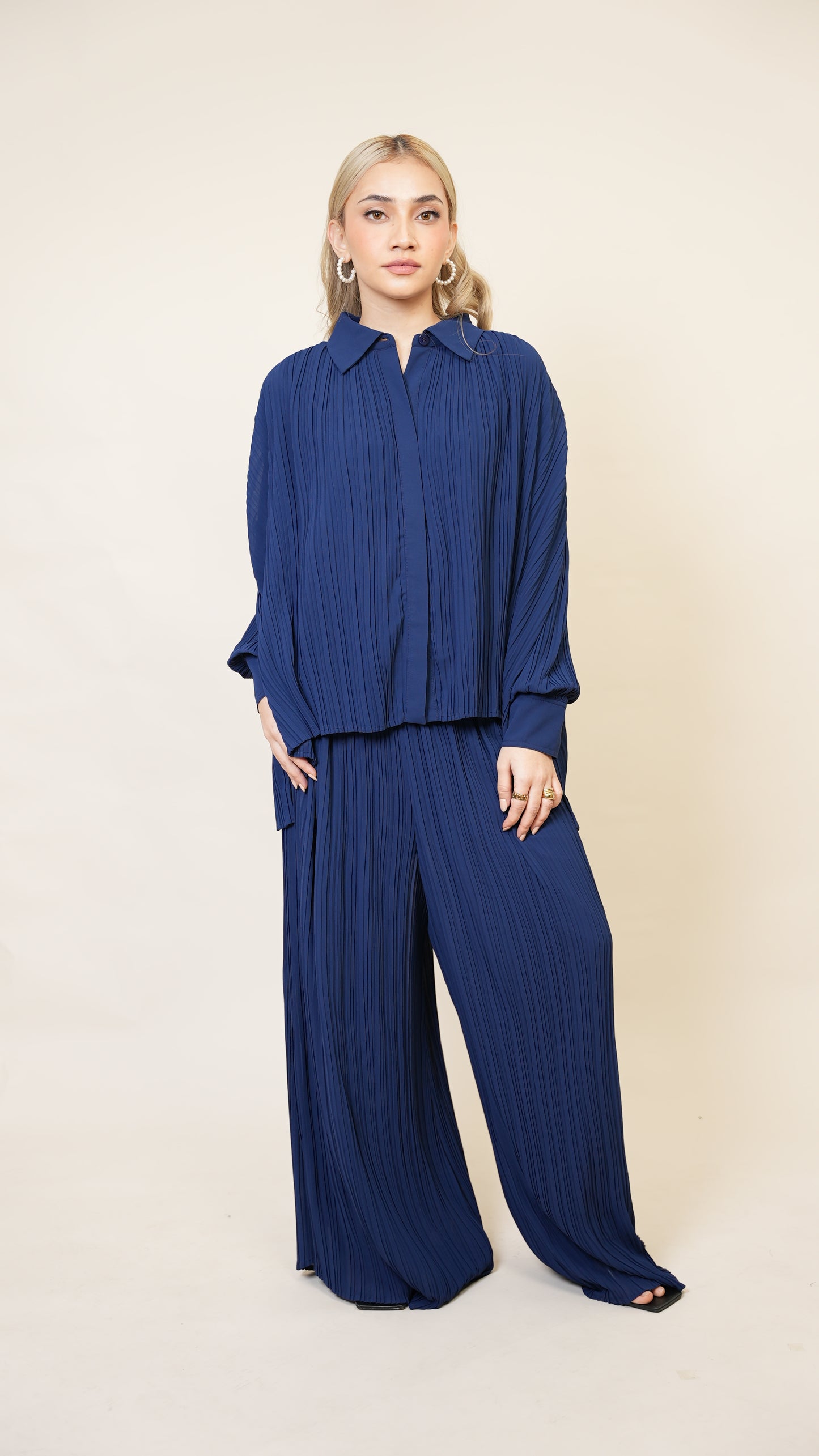 Jackie Set 2.0 in Navy Blue