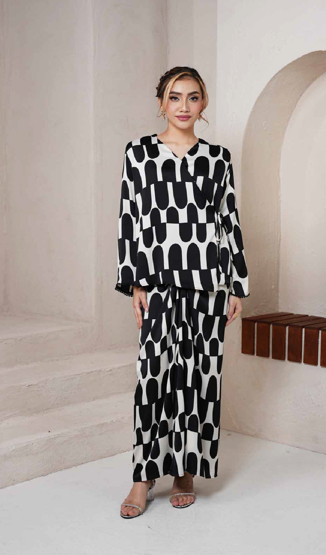 Saloma Kurung in Printed