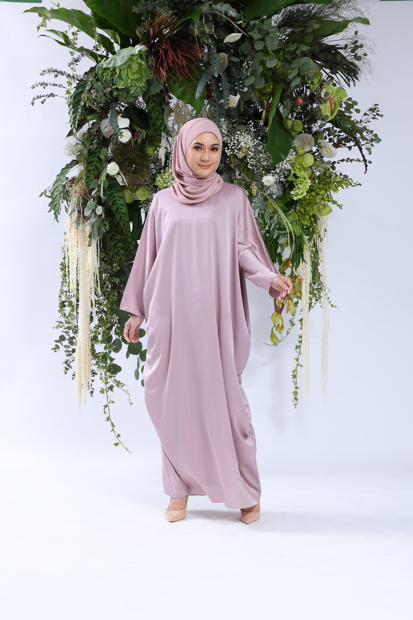 Signature Batwing Kaftan + Free Tudung