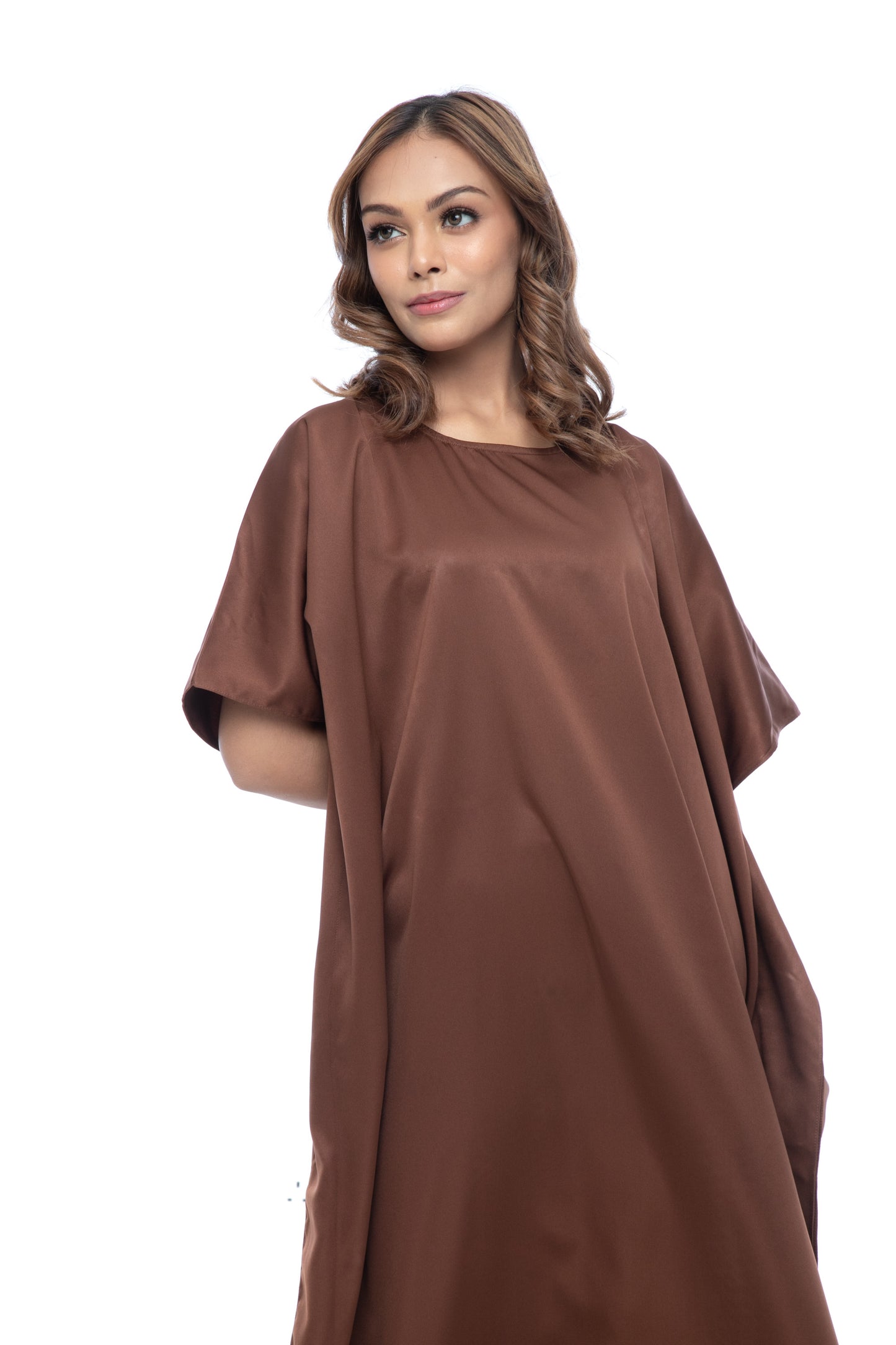 Round Neck Basic Kaftan