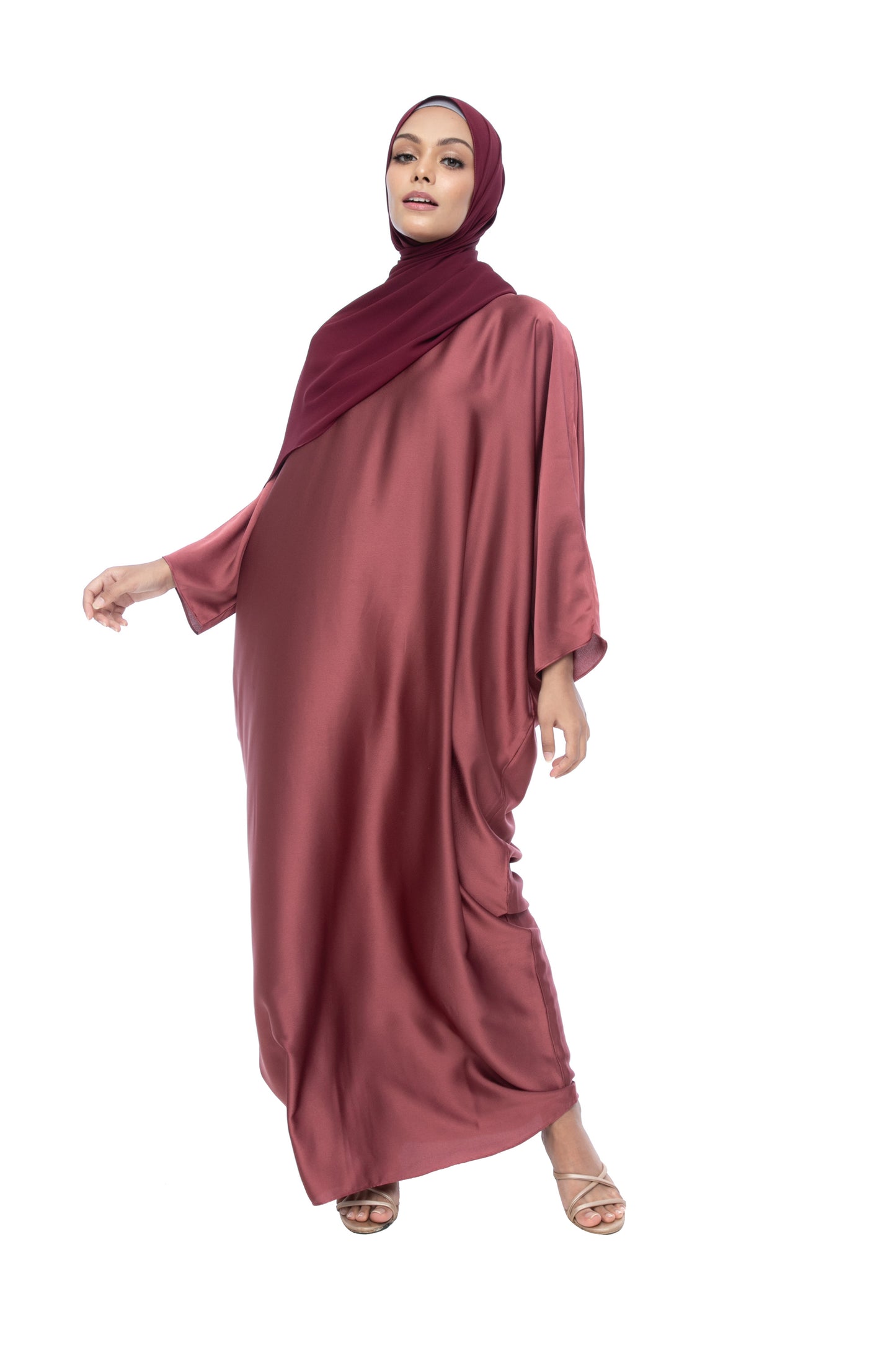 Signature Batwing Kaftan + Free Tudung