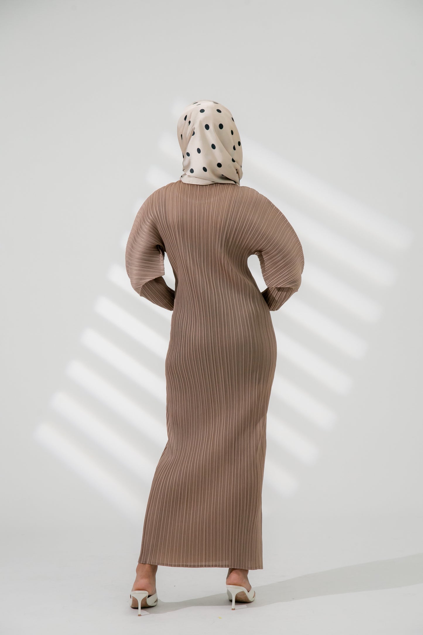 Zily Dress in Brown