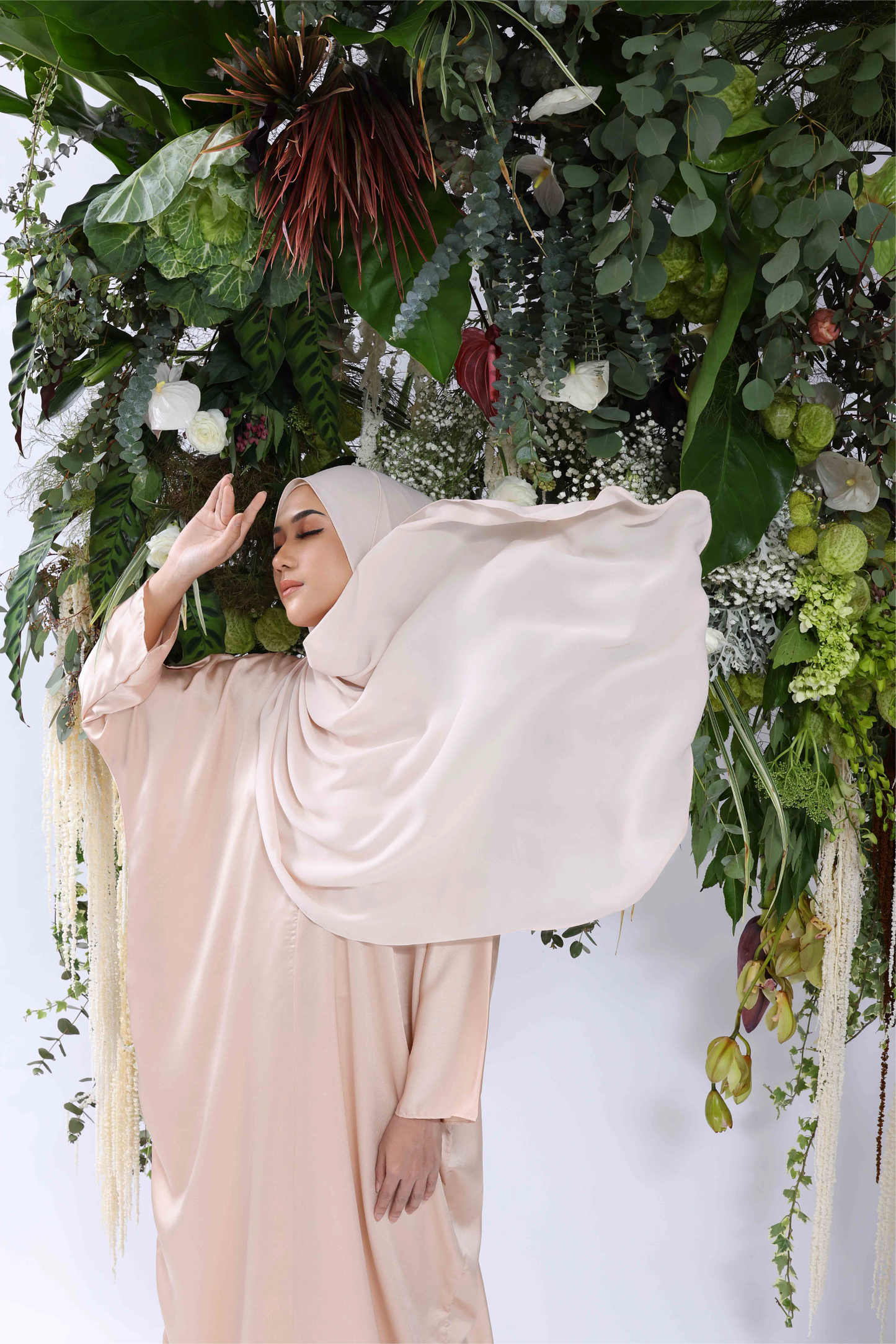 Signature Batwing Kaftan + Free Tudung