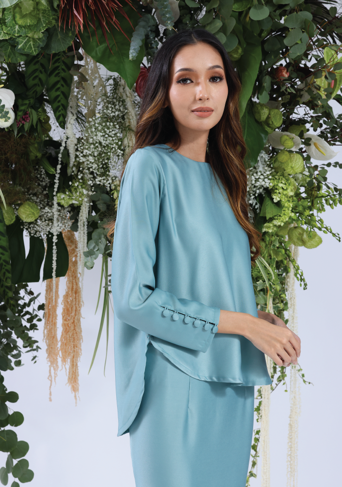 Naezily Modern Baju Kurung - Two Piece Top & Skirt