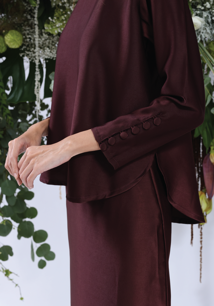 Naezily Modern Baju Kurung - Two Piece Top & Skirt