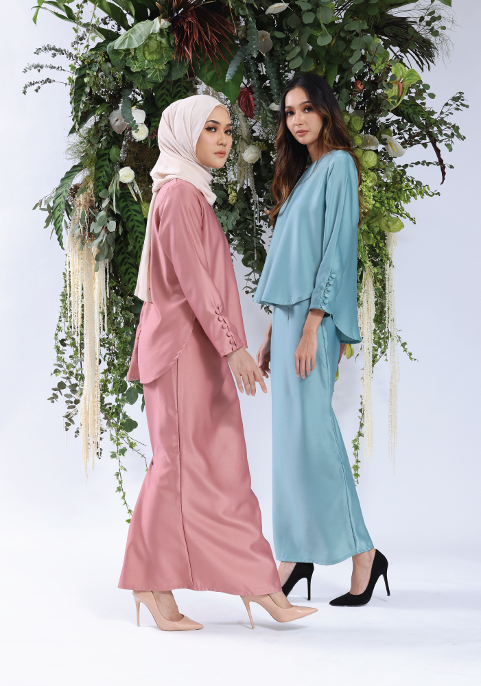 Naezily Modern Baju Kurung - Two Piece Top & Skirt