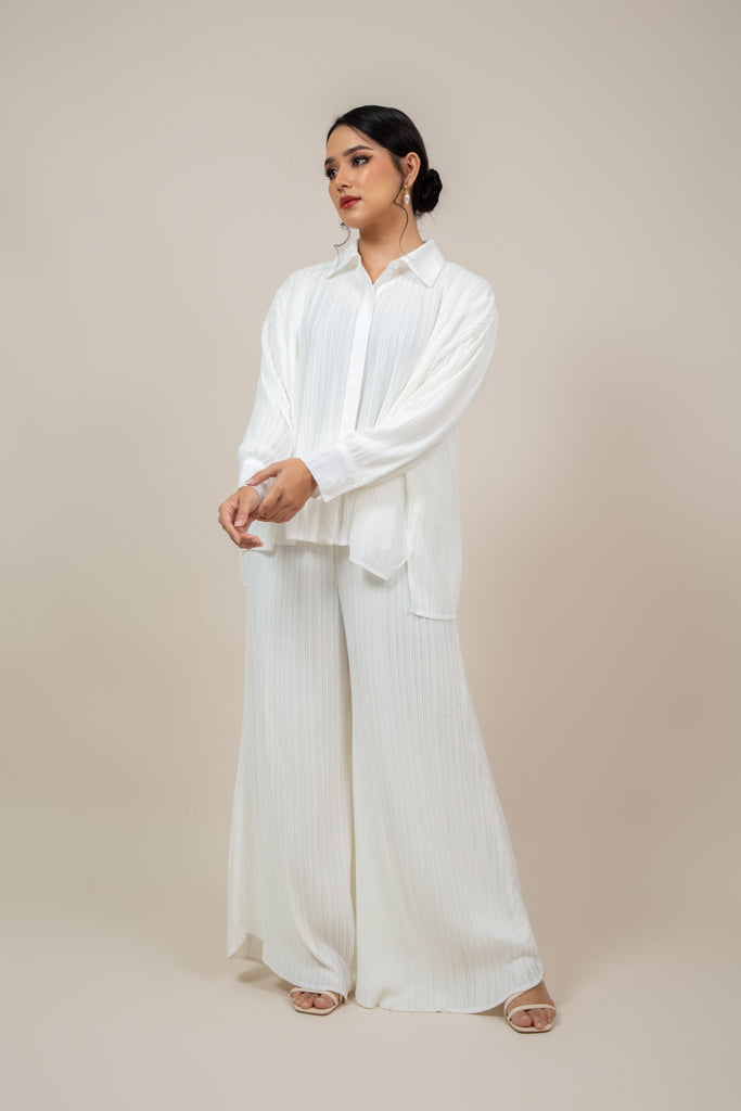 Jackie Set in Pearl White