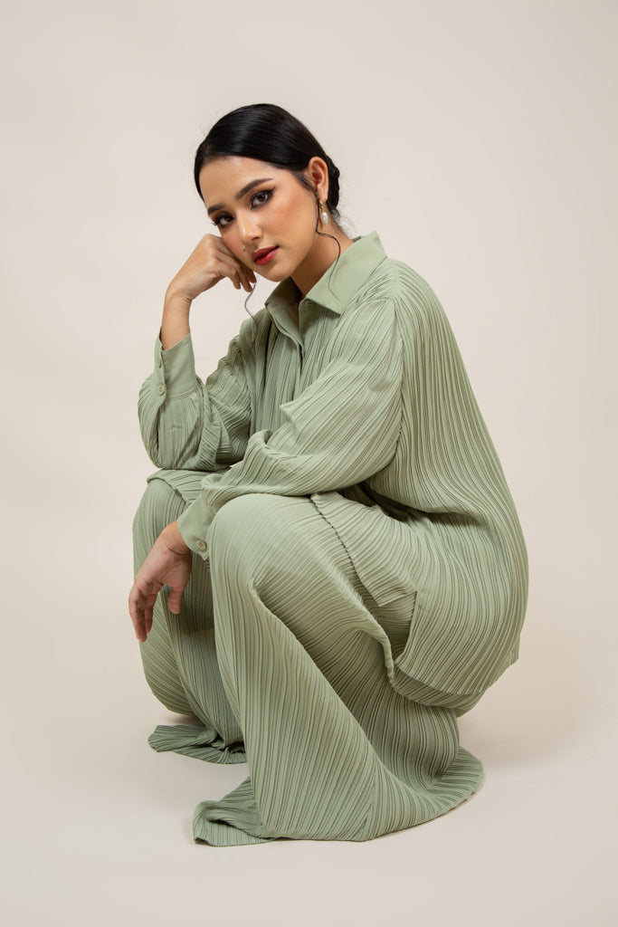 Jackie Set in Sage Green