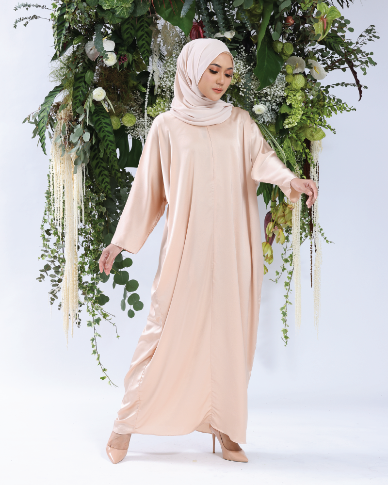 Signature Batwing Kaftan + Free Tudung