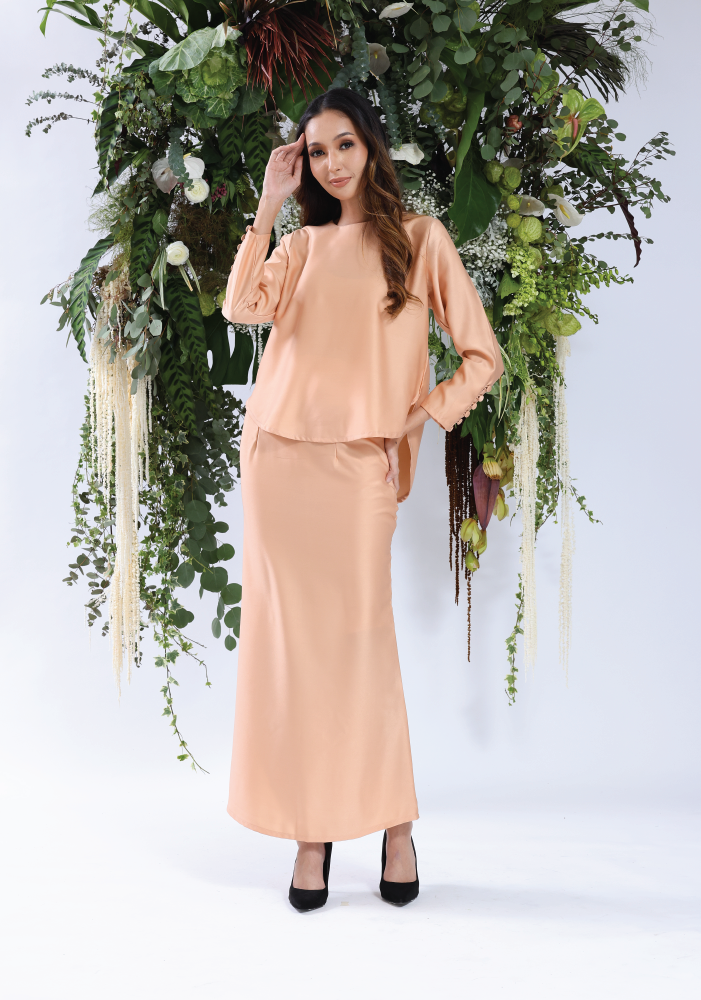 Naezily Modern Baju Kurung - Two Piece Top & Skirt