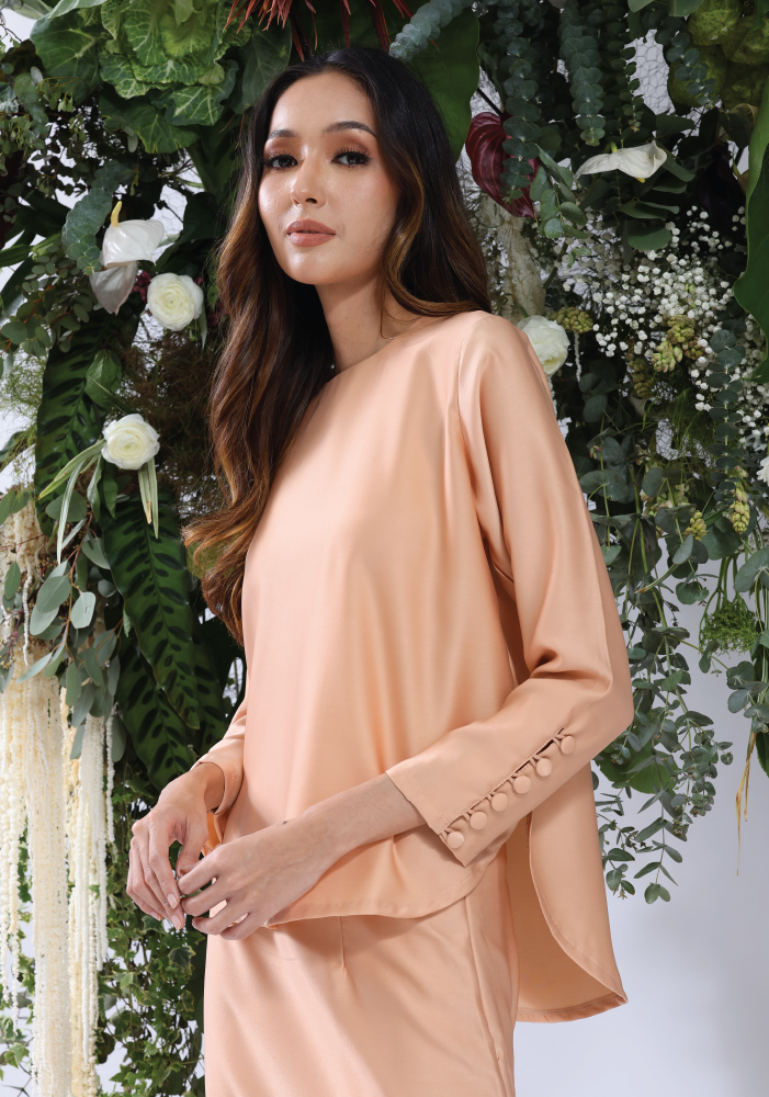 Naezily Modern Baju Kurung - Two Piece Top & Skirt