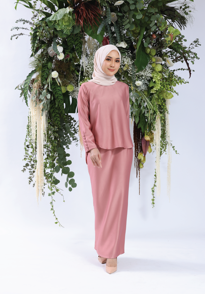 Naezily Modern Baju Kurung - Two Piece Top & Skirt