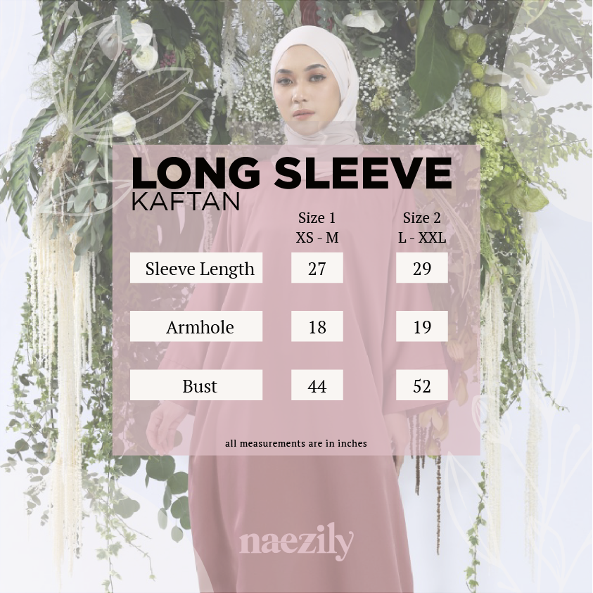 Basic Long Sleeve Kaftan