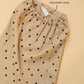 Safiyyah Kids Brown with Black Polka