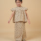 Safiyyah Kids Brown with Black Polka