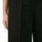 Mardee Pleated Pants in Red / Black