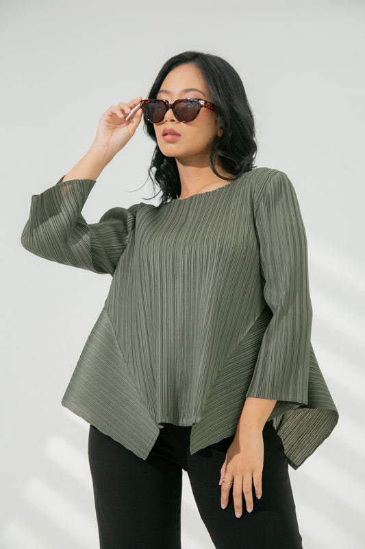 Brina Top In Olive