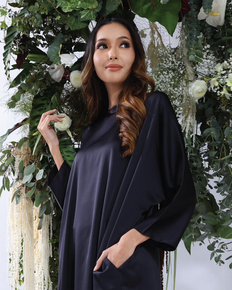 Signature Batwing Kaftan + Free Tudung