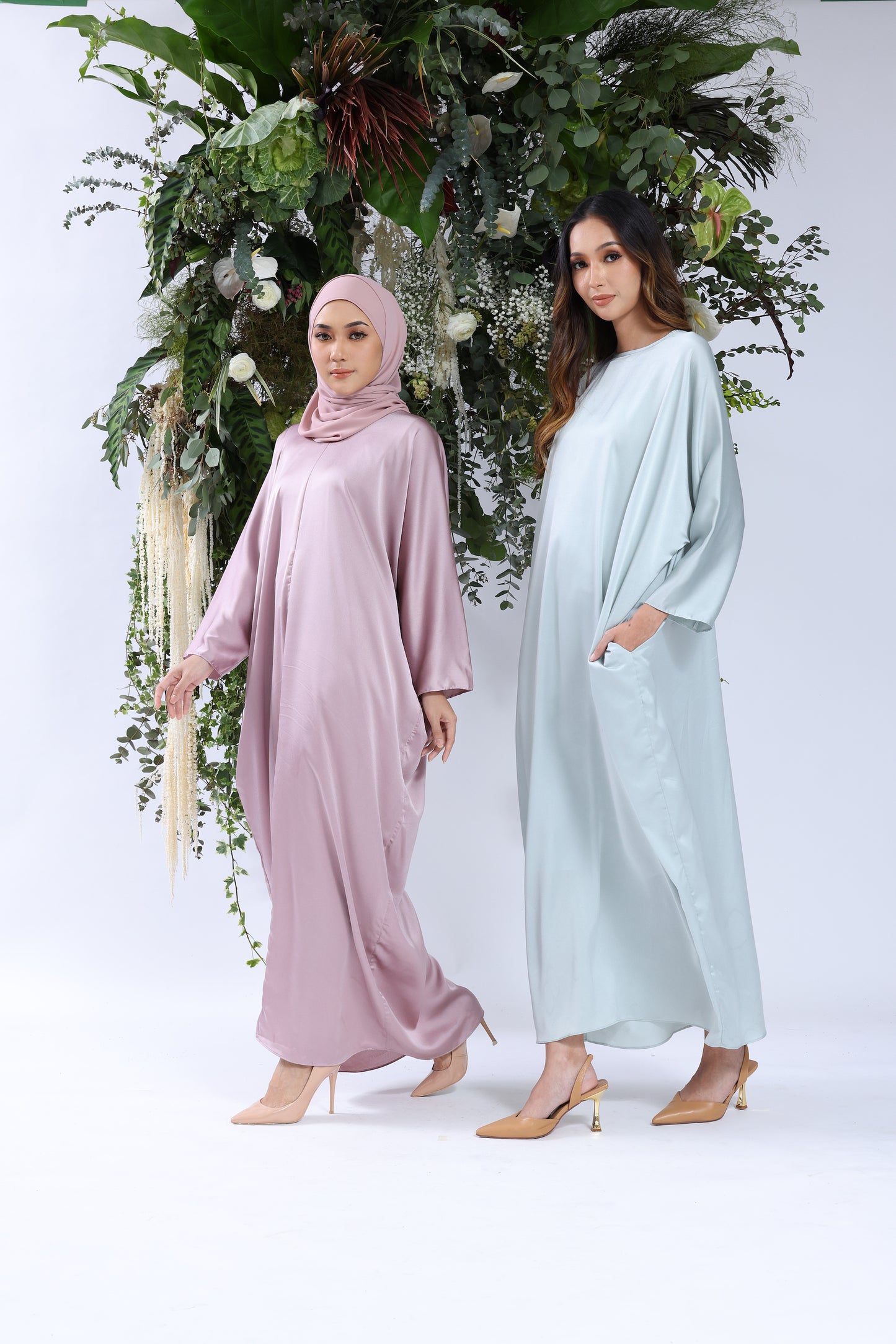 Signature Batwing Kaftan + Free Tudung