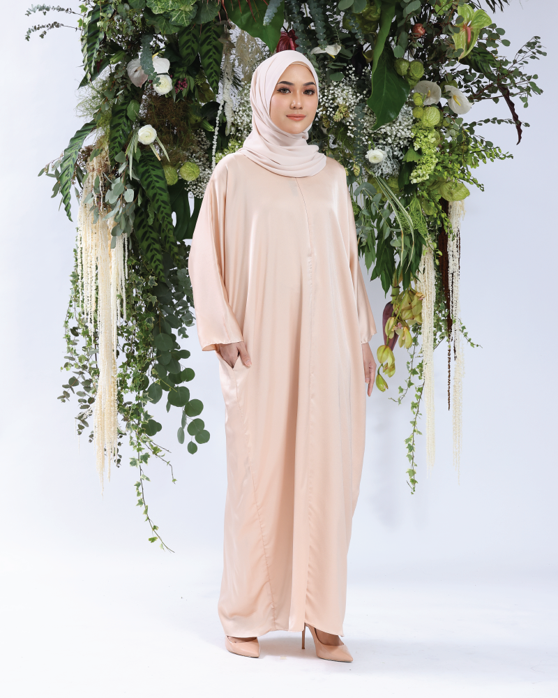 Signature Batwing Kaftan + Free Tudung